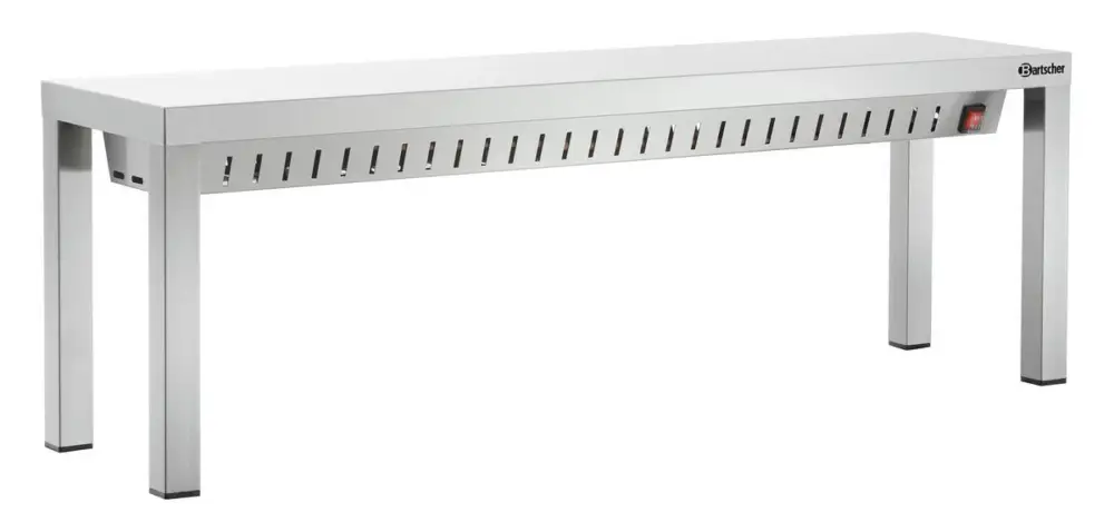Aanbieding Bartscher Warmtebrug WBS800 I1HR | RVS | 1 Infrarood Verwarmingsbuis | 230V | 800x300x400mm