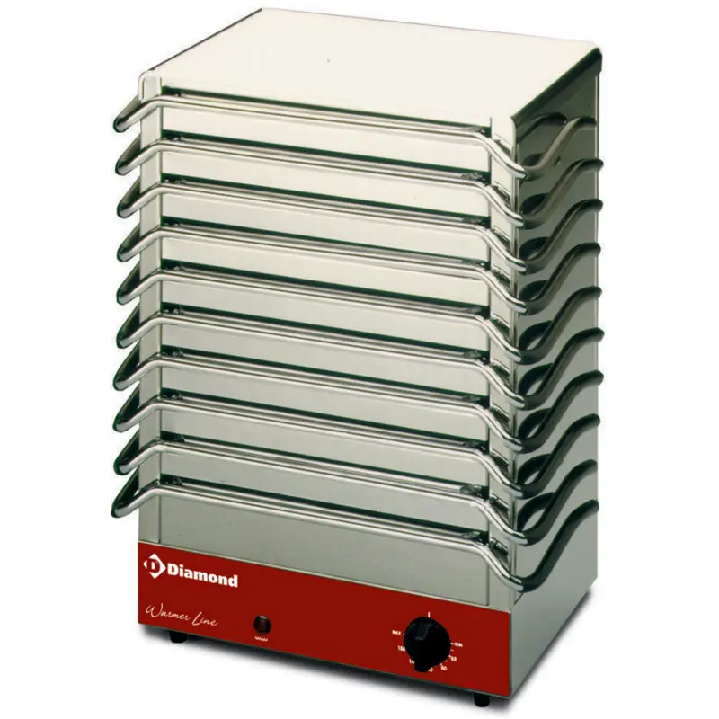 Bordenverwarmer, 10 Platen Beperkt Aanbod