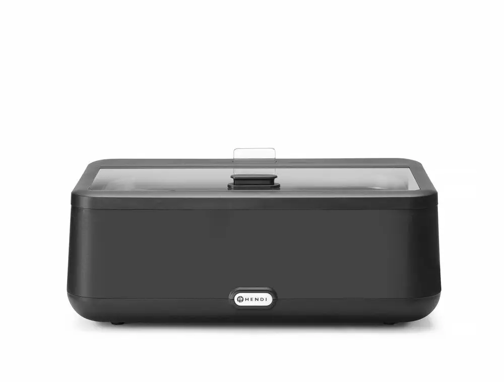 Chafing Dish Hendi Uniq, Hendi, Zwart, 220-240v/700w, 607x402x(h)245mm Seizoensaanbieding