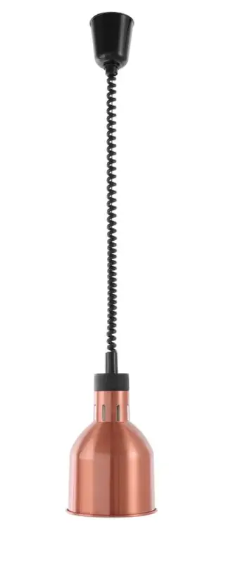 Tijdelijk Beschikbaar Warmtelamp Verstelbaar Cilindrisch, Hendi, Koper, 230v/250w, ø175x(h)250mm