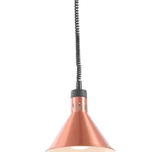 Warmtelamp Verstelbaar Conisch, Hendi, Koper, 230v/250w, ø275x(h)250mm Lage Prijs