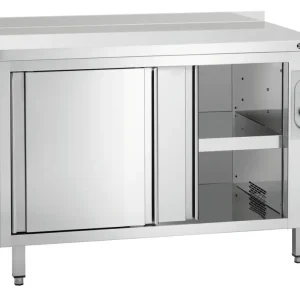 Bartscher Warmhoudkast | RVS | 2 Schuifdeuren + AchterRand | 2 kW | 1200x700x850mm Snelle Levering