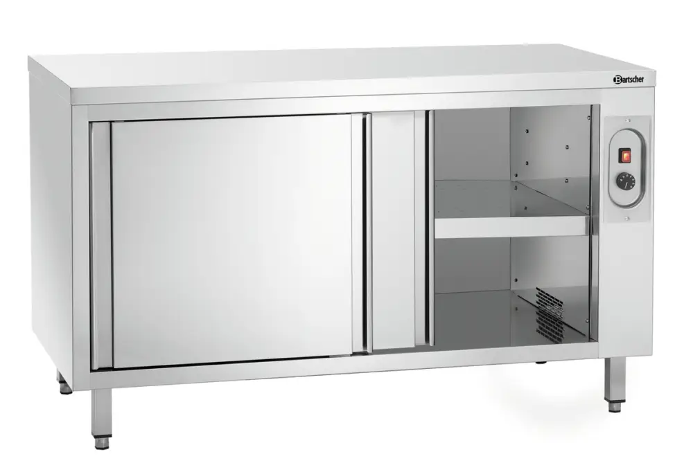 Bartscher Warmhoudkast | RVS | 2 Schuifdeuren | 1400x700x850mm Goedkoop