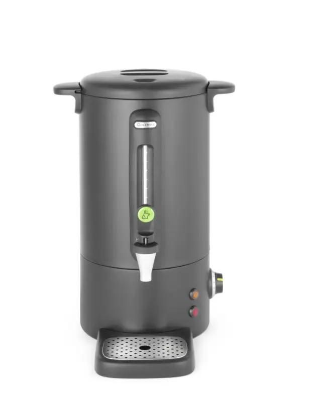 Warme Dranken Ketel Mat Zwart – Design By Bronwasser, Hendi, 9L, Zwart, 220-240v/950w, 309x333x(h)450mm Gecertificeerd