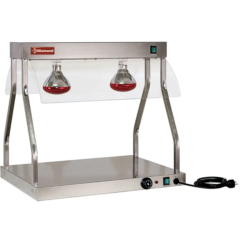 Warmhoud Brug En Top, Infrarode Lampen (2x 250 W) Aanbieding
