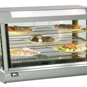 Bartscher Warmhoudvitrine Deli II | 152L | Schuifdeuren Beide Zijden | 900x480x590mm Goedkoop