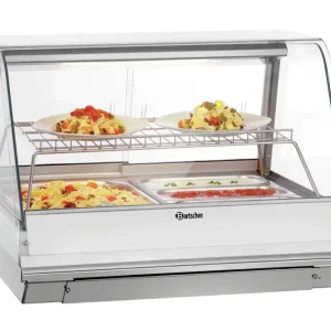 Favoriet Bartscher Warmhoudvitrine GN2110-R | 2 x 1/1 GN | 95L | 755x785x560mm