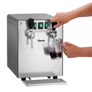 Gereduceerde Prijs Bartscher Glühwein Dispenser 1300 | 2 kranen | 130L/uur | 400V | 287x690x398mm