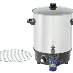 Flitsaanbieding Bartscher Glühweinpan, heetwaterpan 30L, CNS