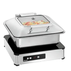 Bartscher Inductiewarmhoudplaat IW3 | 230V | 40–95°C | 395x395x100mm Tijdelijk Beschikbaar