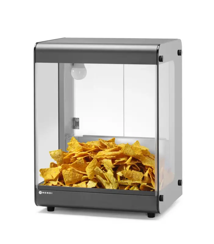 Favoriet Nacho Warmer, Hendi, Zwart, 220-240v/500w, 400x344x(h)525mm