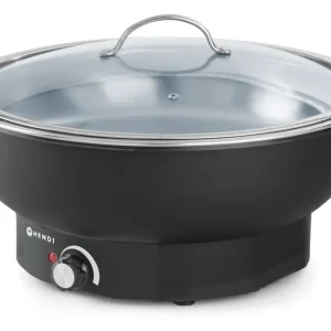 Chafing Dish Elektrisch Tesino, Hendi, Kitchen Line, 6,8L, 230v/500w, ø405x(h)240mm Dagaanbieding
