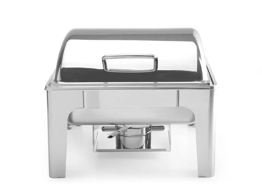 Chafing Dish GN 2/3 Mirror Finish, Hendi, Profi Line, 6L, 395x405x(h)320mm Weekendaanbieding