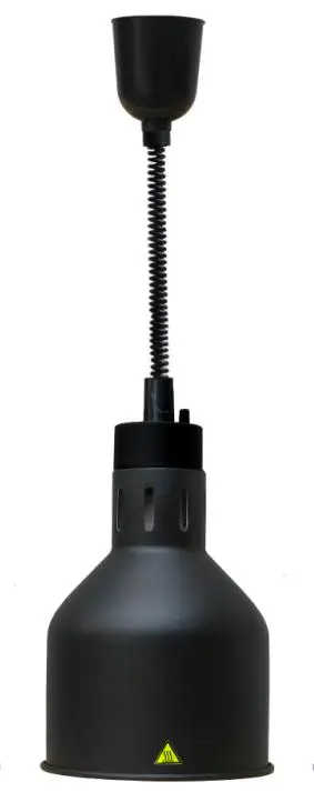 Op = Op Cs Warmhoudlamp Chefs Heat-01 Zwart