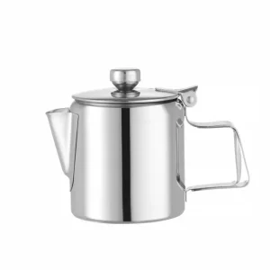 Veilige Betaling Koffie-/ Theekan Met Deksel, Hendi, 0,2L, ø74x(h)95mm