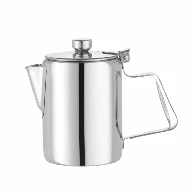 Koffie-/ Theekan Met Deksel, Hendi, 0,3L, ø74x(h)123mm Gratis Retour