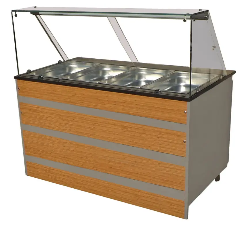 Combisteel Warm Buffet 4x 1/1 GN | 230v | 1400x800x850/1350mm Exclusieve Aanbieding