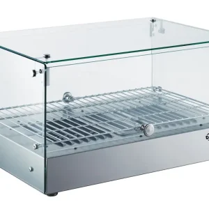 Aanbieding Combisteel Warmhoudvitrine 35L | 230v | 1 Rooster | 554x361x311mm
