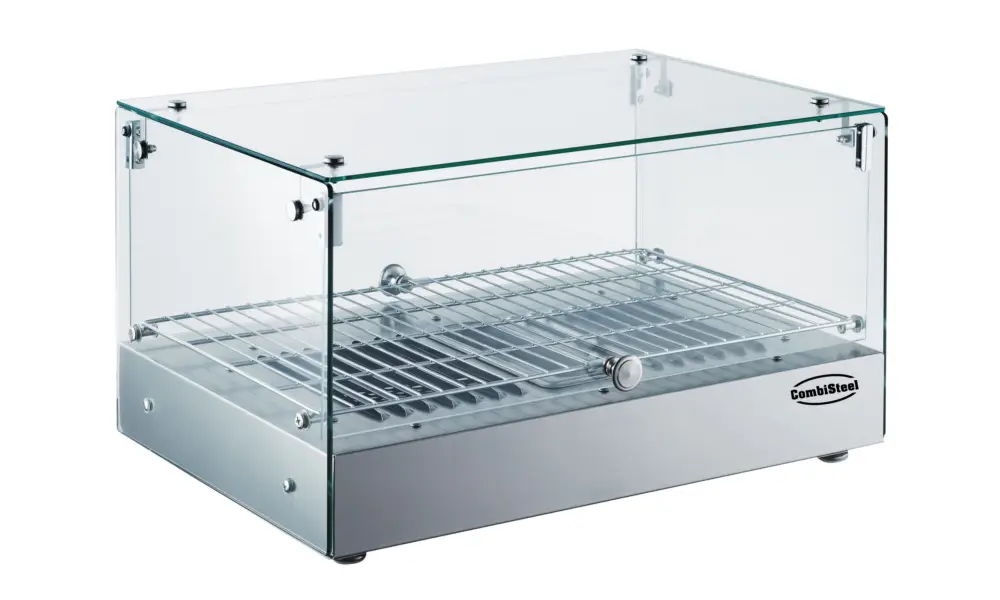 Aanbieding Combisteel Warmhoudvitrine 35L | 230v | 1 Rooster | 554x361x311mm