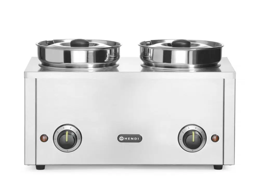 Thermosystem 2, Hendi, 8,4L, 230v/400w, 496x310x(h)312mm Direct Beschikbaar