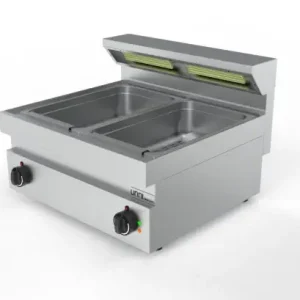 Unni-cooking | Friet Warmhouder | 2x 1/1 GN | 30°c/90°c | 3kw (230v) | 700x650x300 Snelle Levering