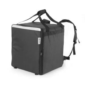 Weekendaanbieding Pizza & Voedsel Bezorgrugtas Geïsoleerd, Hendi, 75,2L, Zwart, 410x410x(h)480mm