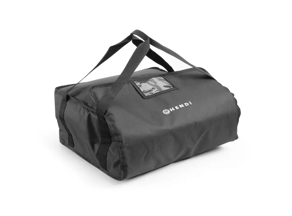 Pizza Transport Tas 45 Cm Kitchen Line, Hendi, Kitchen Line, Zwart, 470x470x(h)210mm Voordeelprijs