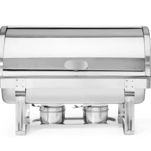 Rolltop-chafing Dish Gastronorm 1/1, Hendi, 9L, 590x340x(h)400mm Meest Verkocht