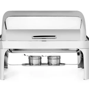 Gecertificeerd Rolltop-chafing Dish Gastronorm 1/1, Hendi, 9L, 660x490x(h)460mm