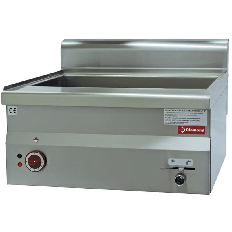Betrouwbaar Elektrische Bain-marie, 1x GN 1/1 + 2x GN 1/4 -top-