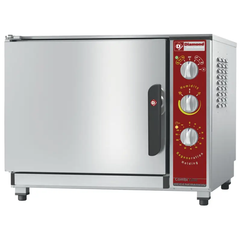 Elektrische Oven, Opwarmen En Warmhouden, 5x GN 1/1 + Bevochtiger Direct Beschikbaar