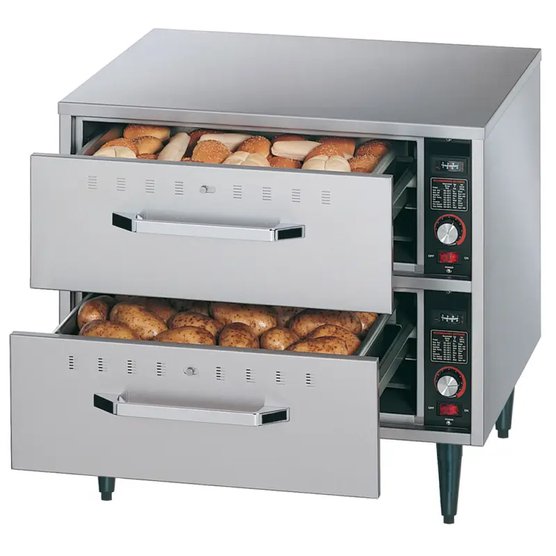 Fabrieksprijs Warmhoudunit Tafelmodel, 2 Laden (GN 1/1 – 150 Mm)