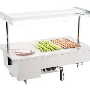 Nu Kopen Drop-in Bain-marie Met Bowls 2/1