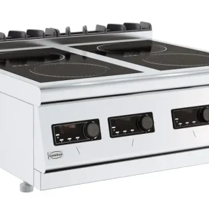Combisteel | Inductie Kookunit | 400v | 4 Platen | Tafelmodel Favoriet