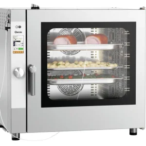Lage Kosten Bartscher Combisteamer | SILVERSTEAM | 7 Niveaus | 50°C/300°C | 400V | Touchscreen | 879x817x853mm