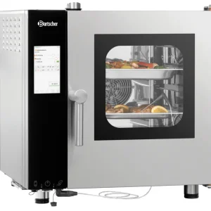 Populair Bartscher Combisteamer Silversteam2 5230D | 5 Niveaus 2/3 GN | 50–300°C | 230V | Touchscreen | 635x775x680mm