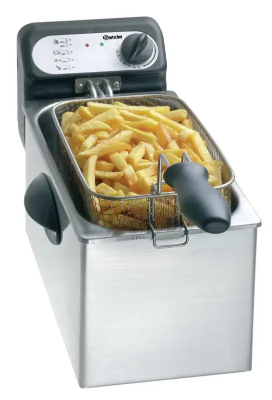 Bartscher Friteuse | PETIT | Elektrisch | 3L | 130°C/190°C | 2kW | 230V | 210x530x240mm Speciale Aanbieding