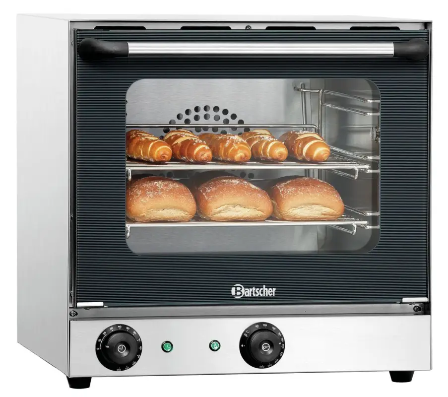 Bartscher Heteluchtoven | SERIE AT | 3 Niveaus 1/2 GN | 50°C/300°C | 230V | 460x575x465mm Beste Prijs