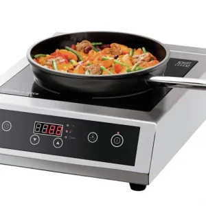 Aanbieding Bartscher Inductie kookplaat | IK 35TCS | 3.5kW | 1 Kookpit | 340x445x117mm
