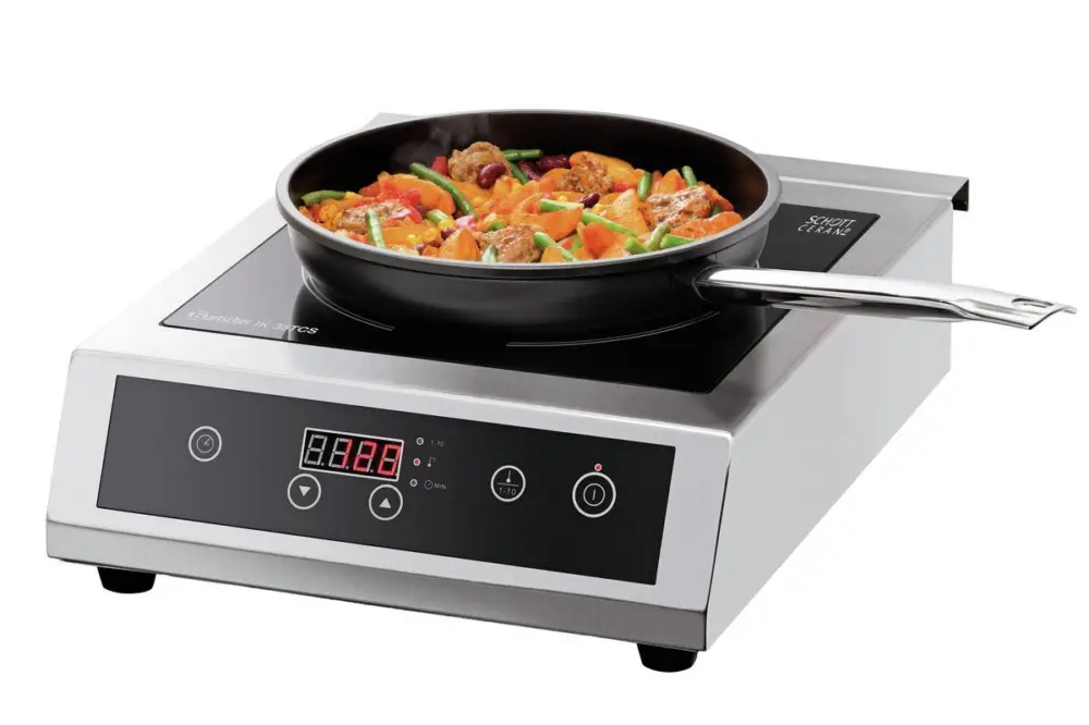 Aanbieding Bartscher Inductie kookplaat | IK 35TCS | 3.5kW | 1 Kookpit | 340x445x117mm