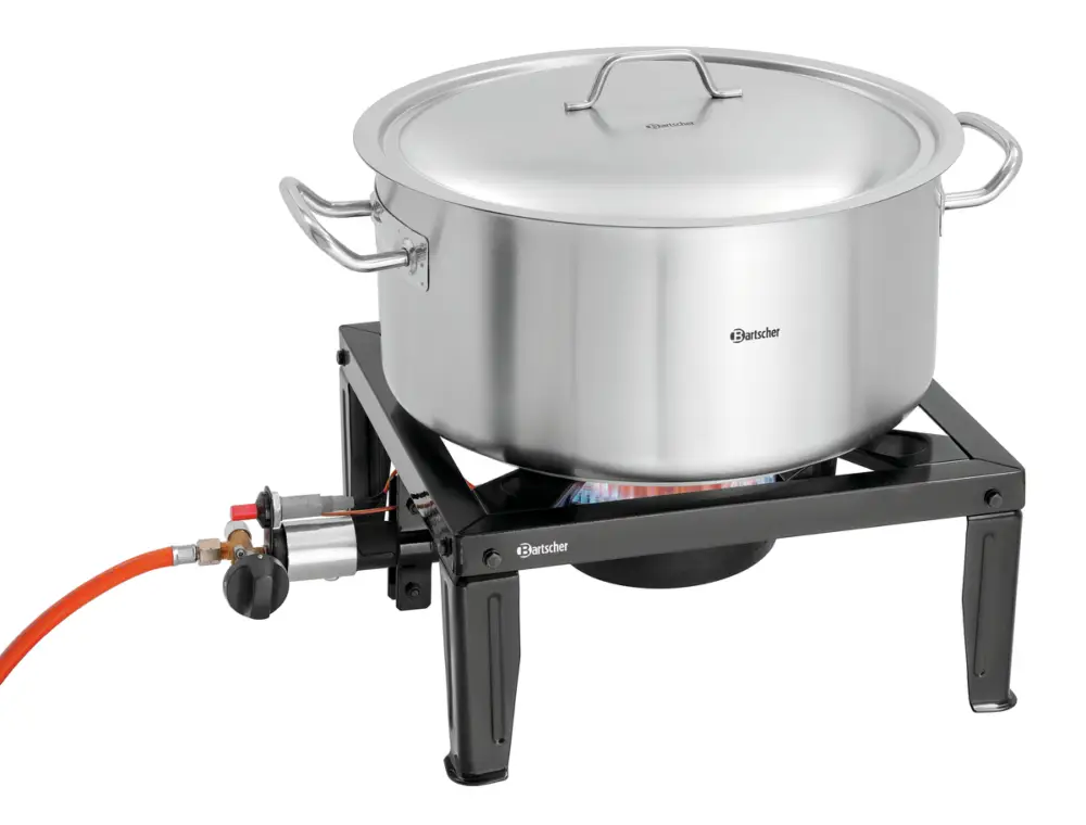 Bartscher Gaskooktoestel | Tafelmodel | 1 Brander | 10.5kW | 410x540x180mm Laatste Kans