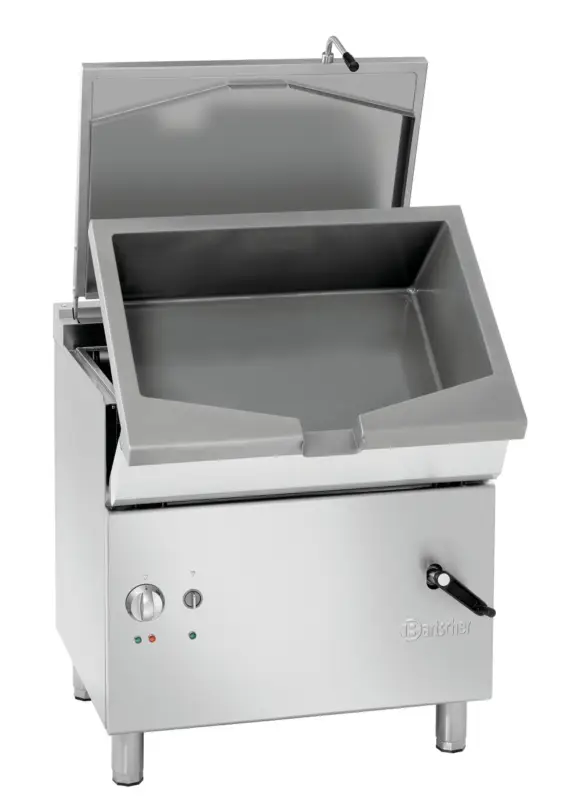 Bartscher Kantelbare Braadpan Elektro 700 E51LHK | 60L | 400V | 800x700x850mm Hete Deal