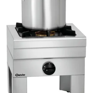 Snelle Levering Bartscher Wokbrander | Gas | G-2KB 1K700 | 7kW | Gietijzeren Frame | 450x475x500mm