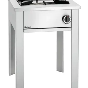 Bartscher Wokbrander | Gas | G-WB 1K1250 XL | 12.5kW | Gietijzeren Frame | 590x680x820mm Bestel Nu