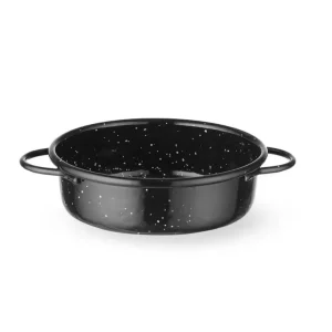 Braadpan “fuente”, geëmailleerd, HENDI, Zwart, ⌀120x(H)40mm Aanbieding