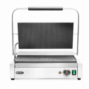 Contactgrill Panini Xl, Hendi, 230v/2700w, 548x464x(h)231mm Gecertificeerd