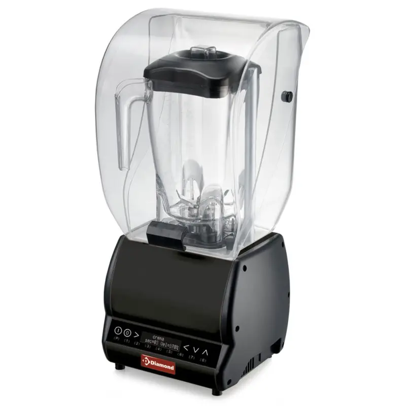 Populair Diamond Blender | BEVERAGE LINE | 2L | Instelbare Snelheid | Geluidskap | Programmering + WiFi | 0.75kW | 230V | 240x230x535mm