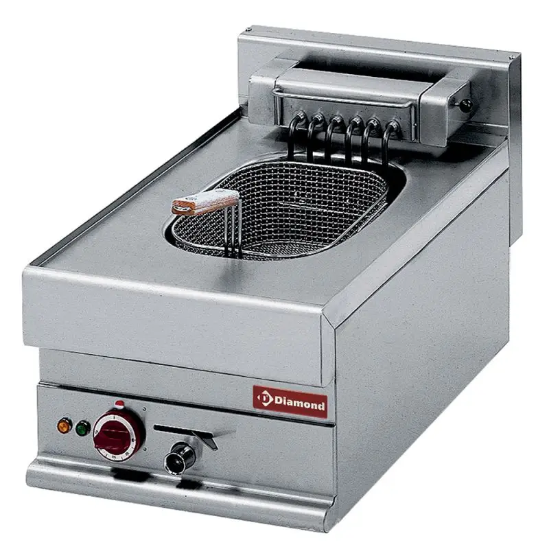 Diamond Friteuse | ALPHA 650 | 10L | 100°C/180°C | 230V-3F | Aftapkraan | 400x650x280/380mm Showroommodel, extra scherp geprijsd! Favoriet