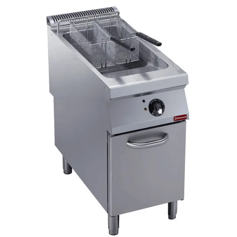 Nu Kopen Diamond Friteuse | MAXIMA 900+ | Elektrisch | 23L | 105°C/185°C | Aftapkraan | 18kW | 400V | 400x900x851/908mm