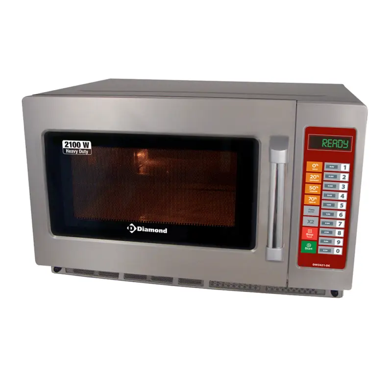 Diamond Magnetron | RVS | 34L | 2100w | Digitale Bediening Fabrieksprijs